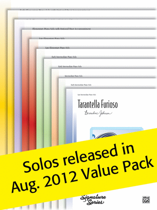 Book cover for Alfred's Sheet Solos (Value Pack)