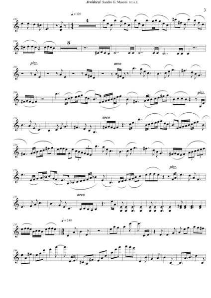 Avvidecci (Violin II part)
