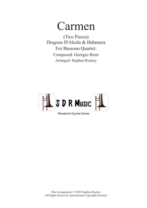Book cover for Carmen: 2 Pieces for Bassoon Quartet