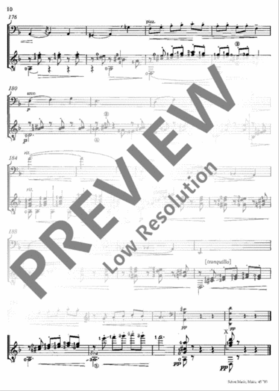 Córdoba (Nocturne) Cello scores gallery preview page 11