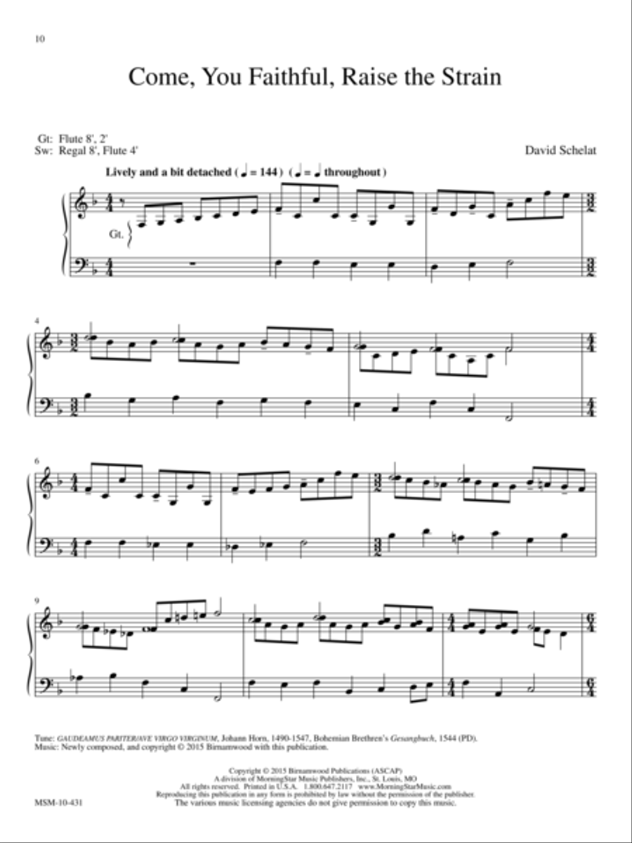 Five Preludes for Easter Five Preludes for Easter Organ scores gallery preview page 13