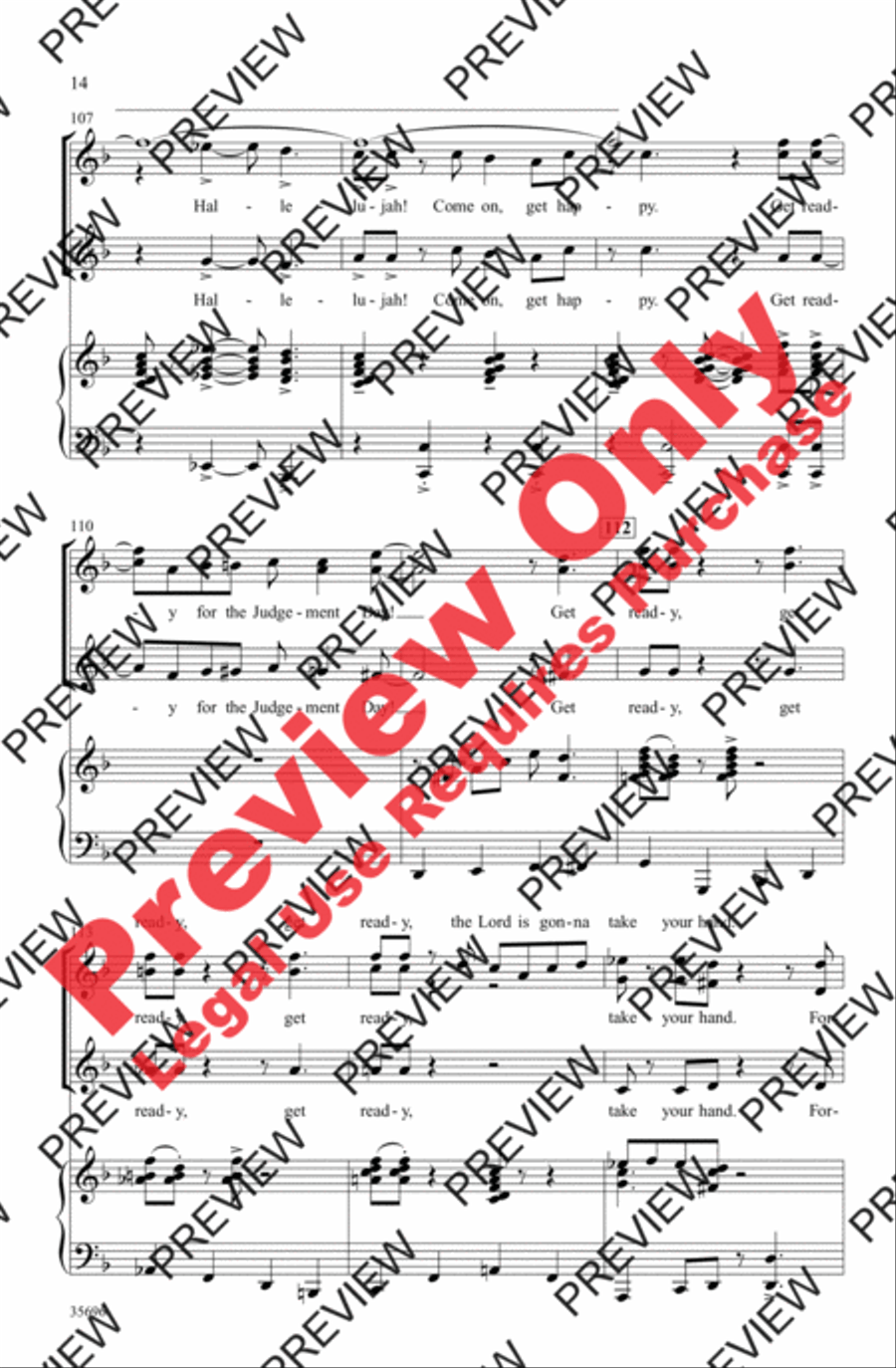 Get Happy Get Happy Women's Choir scores gallery preview page 14