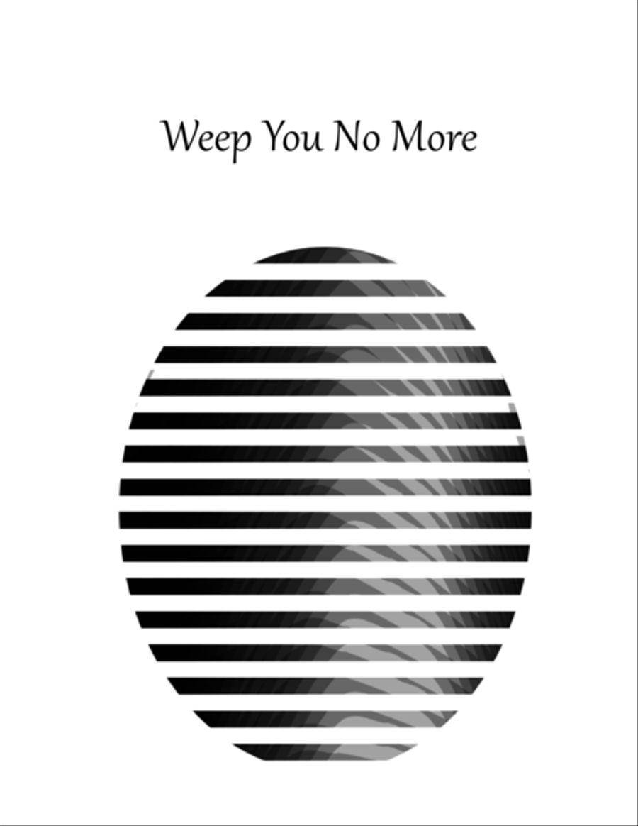 Weep You No More Weep You No More 4-Part scores gallery preview page 1