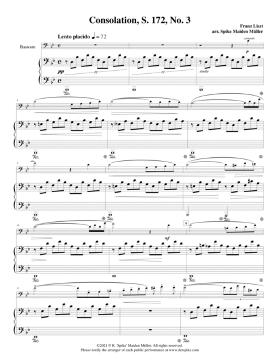 Consolation Bassoon scores gallery preview page 2
