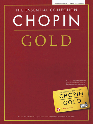 Book cover for Chopin Gold: The Essential Collection