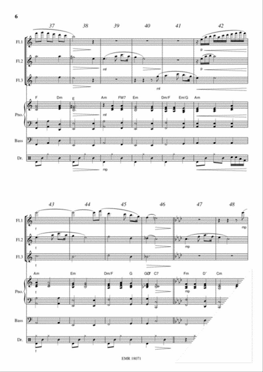 The Last Rose Of Summer Flute scores gallery preview page 6