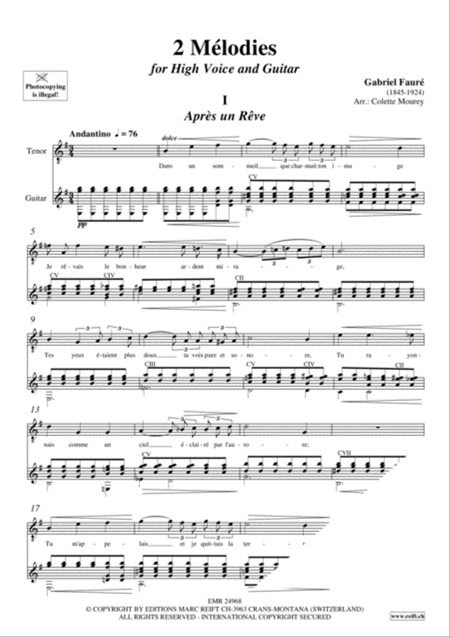 2 Melodies 2 Melodies Guitar scores gallery preview page 3