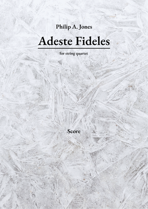 Book cover for ADESTE FIDELES