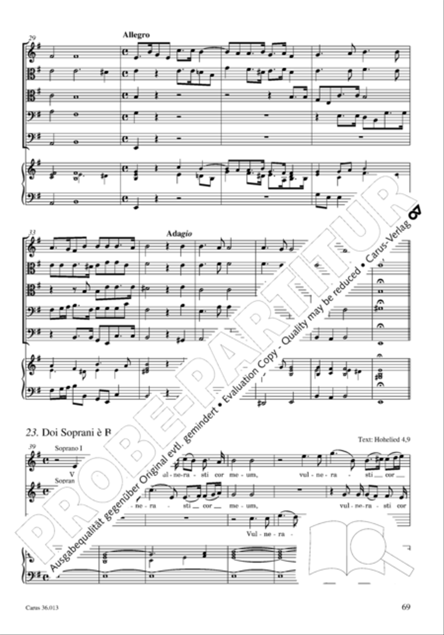 Membra Jesu nostri SSATB scores gallery preview page 85