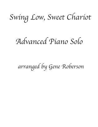 Book cover for Swing Low, Sweet Chariot Advanced Piano Solo