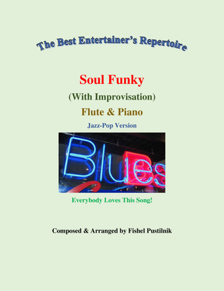 Book cover for "Soul Funky" Piano Background for Flute and Piano-Video