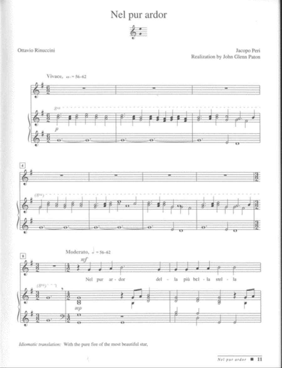 Italian Arias of the Baroque and Classical Eras Voice Solo scores gallery preview page 3