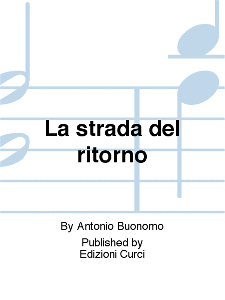 La strada del ritorno La strada del ritorno Percussion scores gallery preview page 1