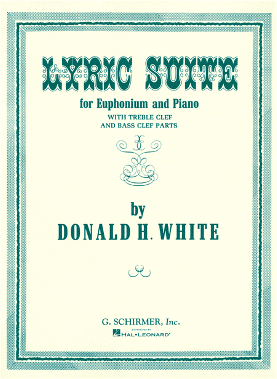 Lyric Suite Lyric Suite Euphonium scores gallery preview page 1