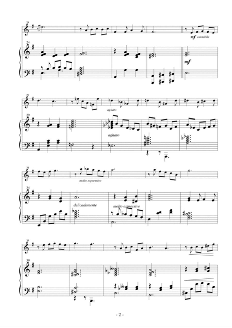 Cuantas orillas, cuantos bordes... Piano scores gallery preview page 3