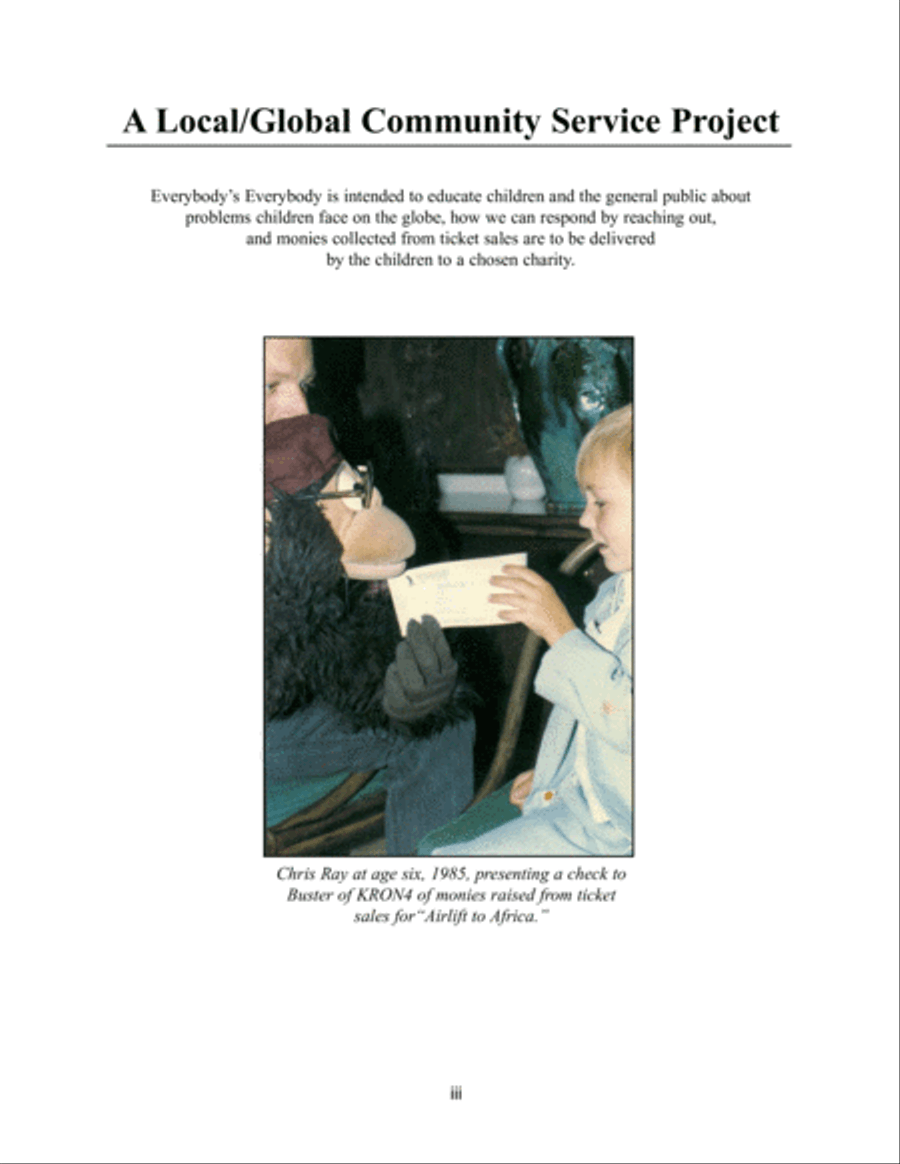 Everybody's Everybody: A musical benefit for hungry children in Africa Voice Solo scores gallery preview page 5