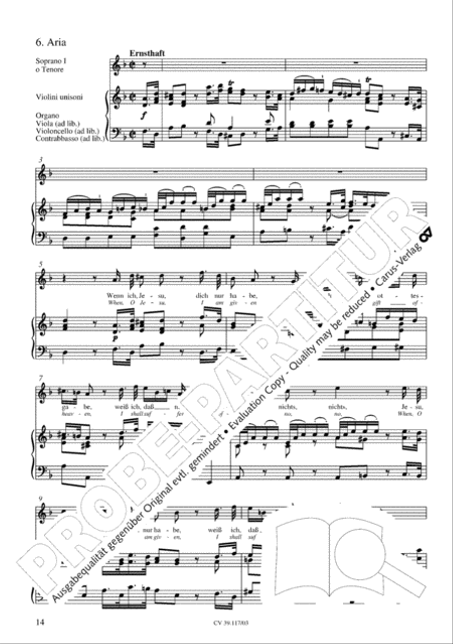O hosanna, thou Son of David (Hosianna dem Sohne Davids) SA scores gallery preview page 15