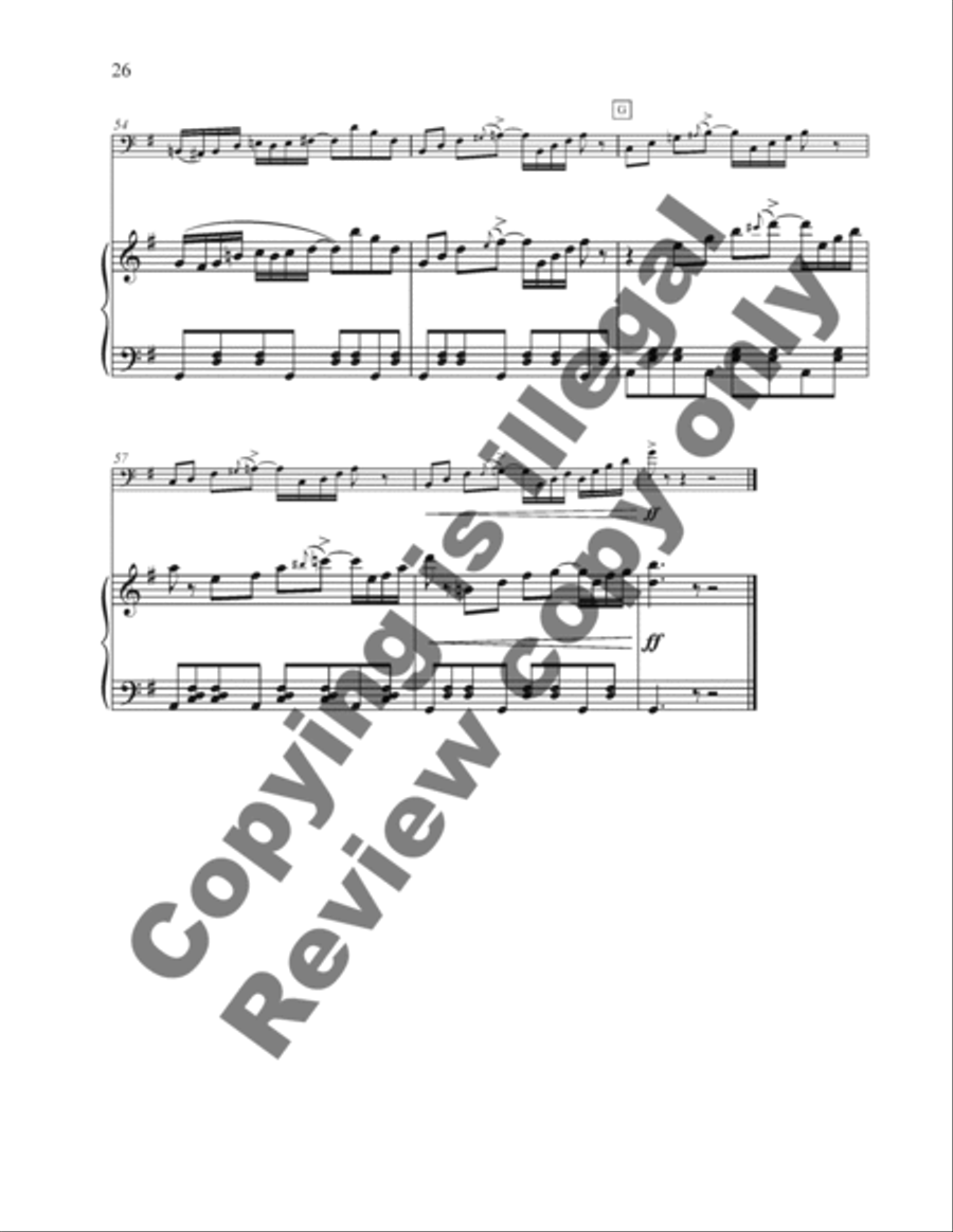 California Suite Tuba scores gallery preview page 12