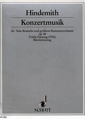 Book cover for Viola Concerto Op.48