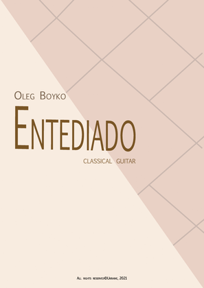 "Entediado" for solo guitar