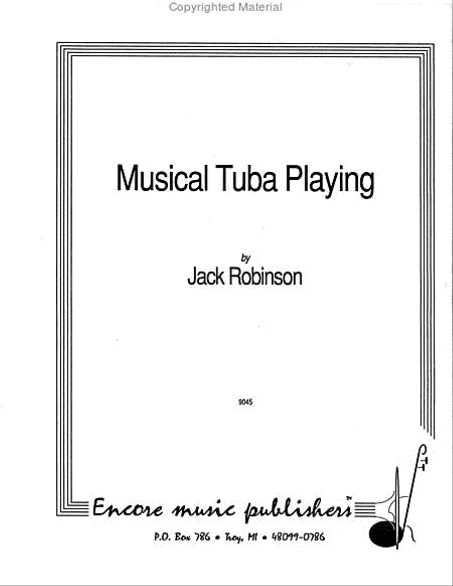 Musical Tuba Playing Musical Tuba Playing Tuba scores gallery preview page 2