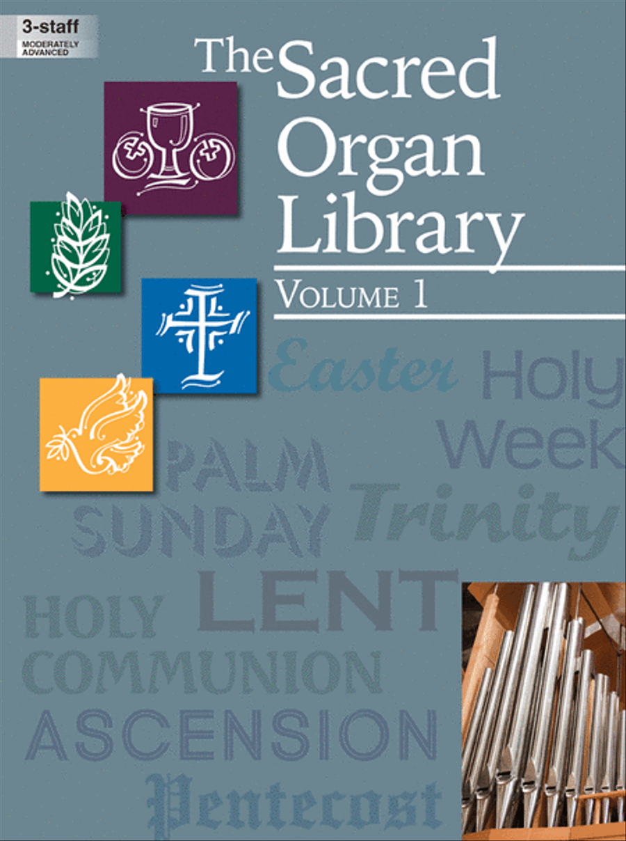 The Sacred Organ Library, Vol. 1 Organ Solo scores gallery preview page 1