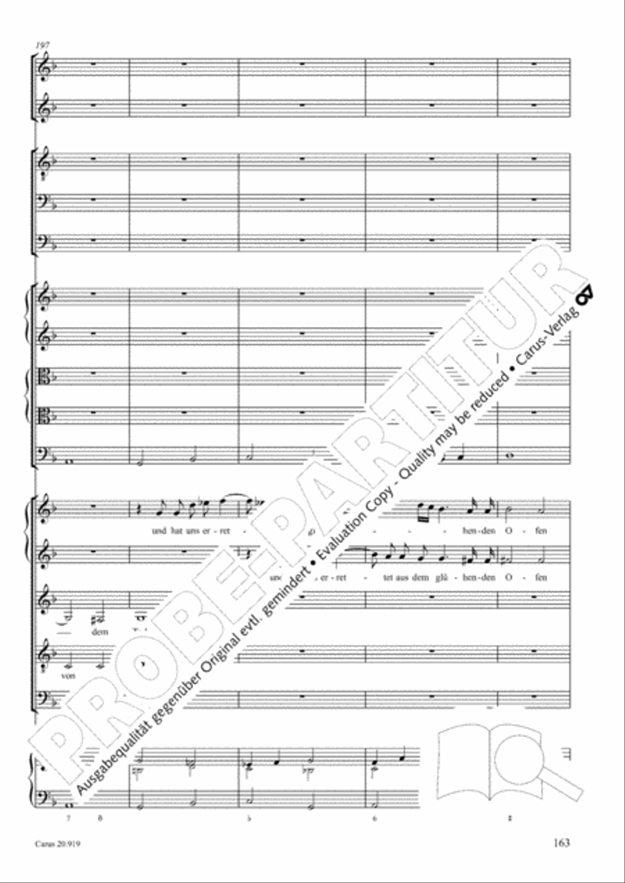 Opera varia I. Works with 1-7 parts (Complete edition, vol. 19) [Werke mit 1-7 obligaten Stimmen] Score scores gallery preview page 220