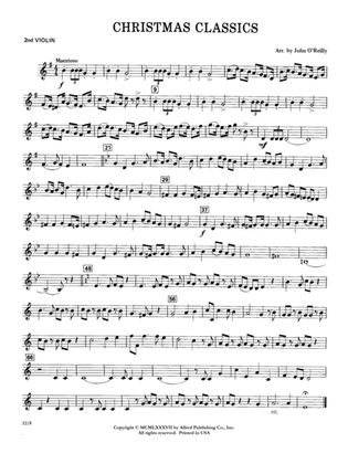 Christmas Classics: 2nd Violin