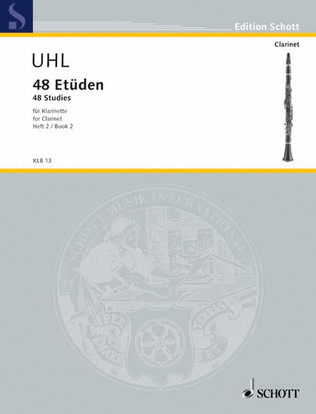 Book cover for 48 Studies for Clarinet