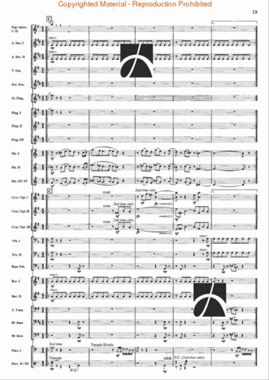 Firestorm Brass Band scores gallery preview page 19