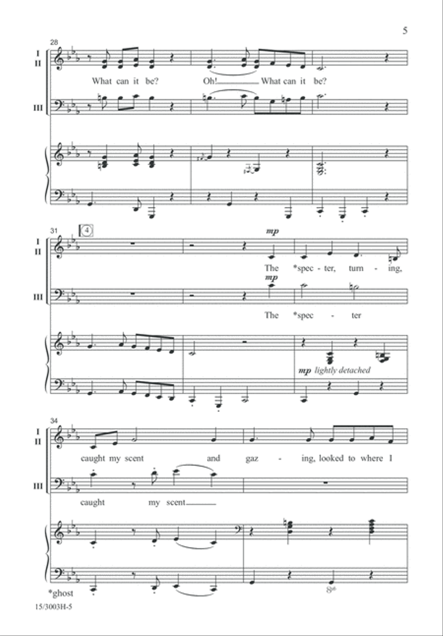 Something in the Dark Something in the Dark 3-Part scores gallery preview page 5