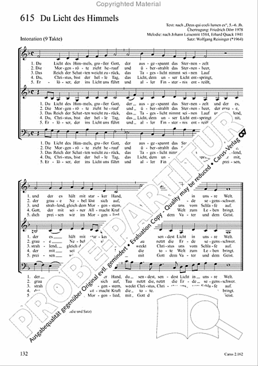 Chorbuch Gotteslob SAM 3-Part scores gallery preview page 133
