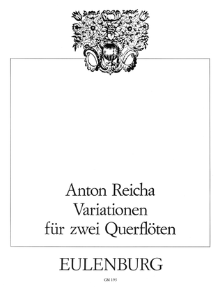 Book cover for Variations for 2 flutes