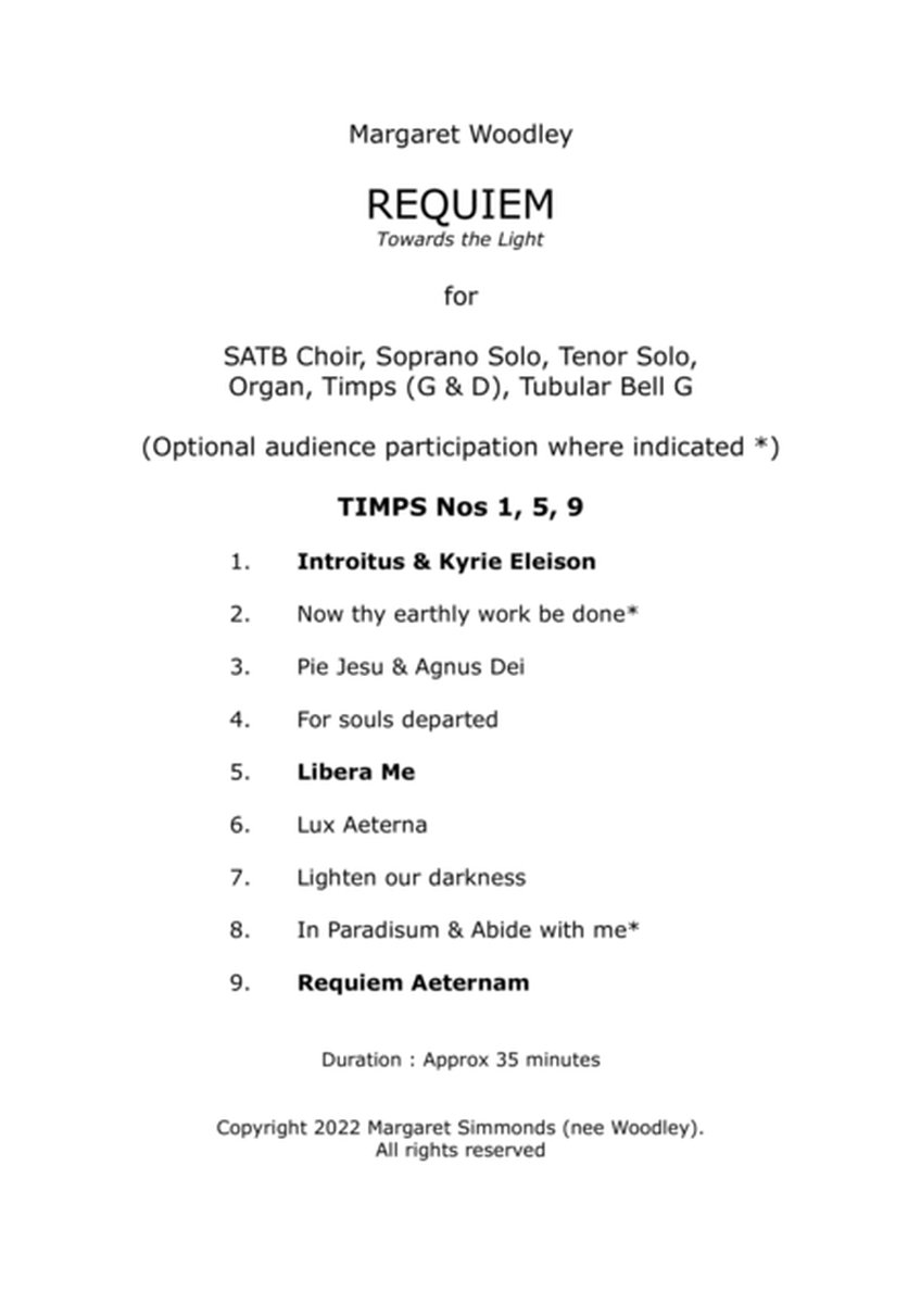 Requiem - Towards the Light - Timps only score