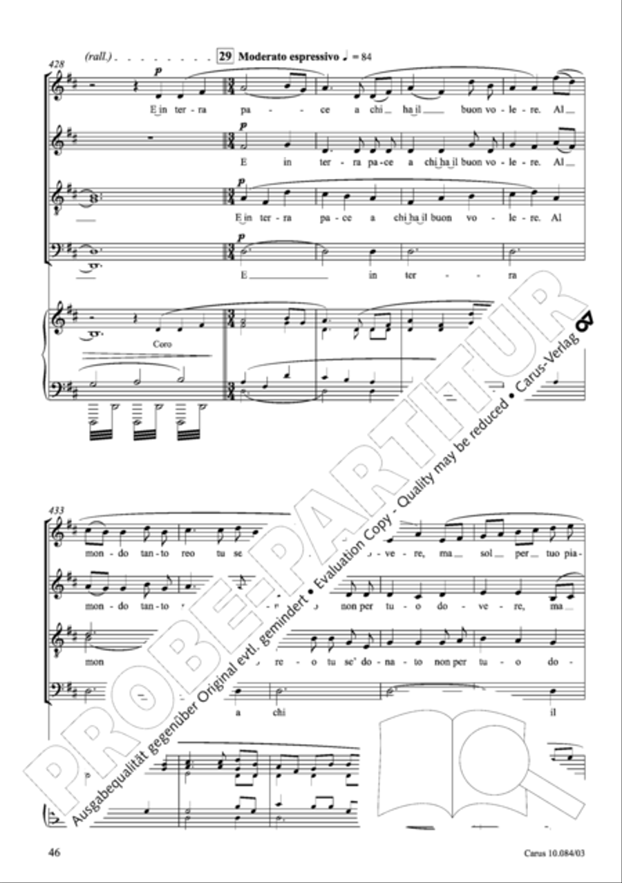 Lauda per la Nativita del Signore Divisi scores gallery preview page 47