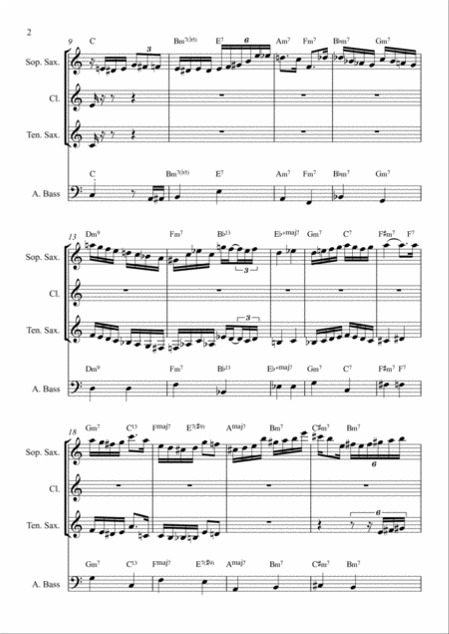A ESCALADA A ESCALADA Small Ensemble scores gallery preview page 2
