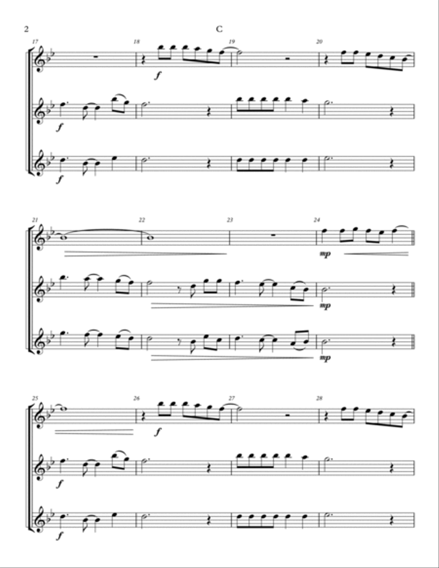 Famba Naye Famba Naye Chamber Music scores gallery preview page 5