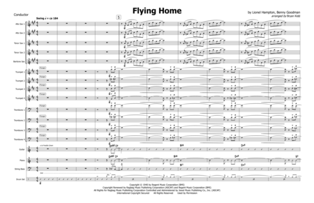 Flying Home - Score Only image number null