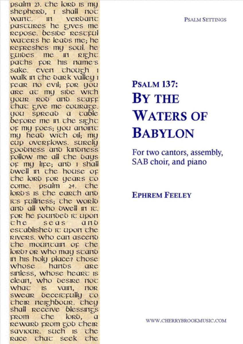 Psalm 137: By the Waters of Babylon