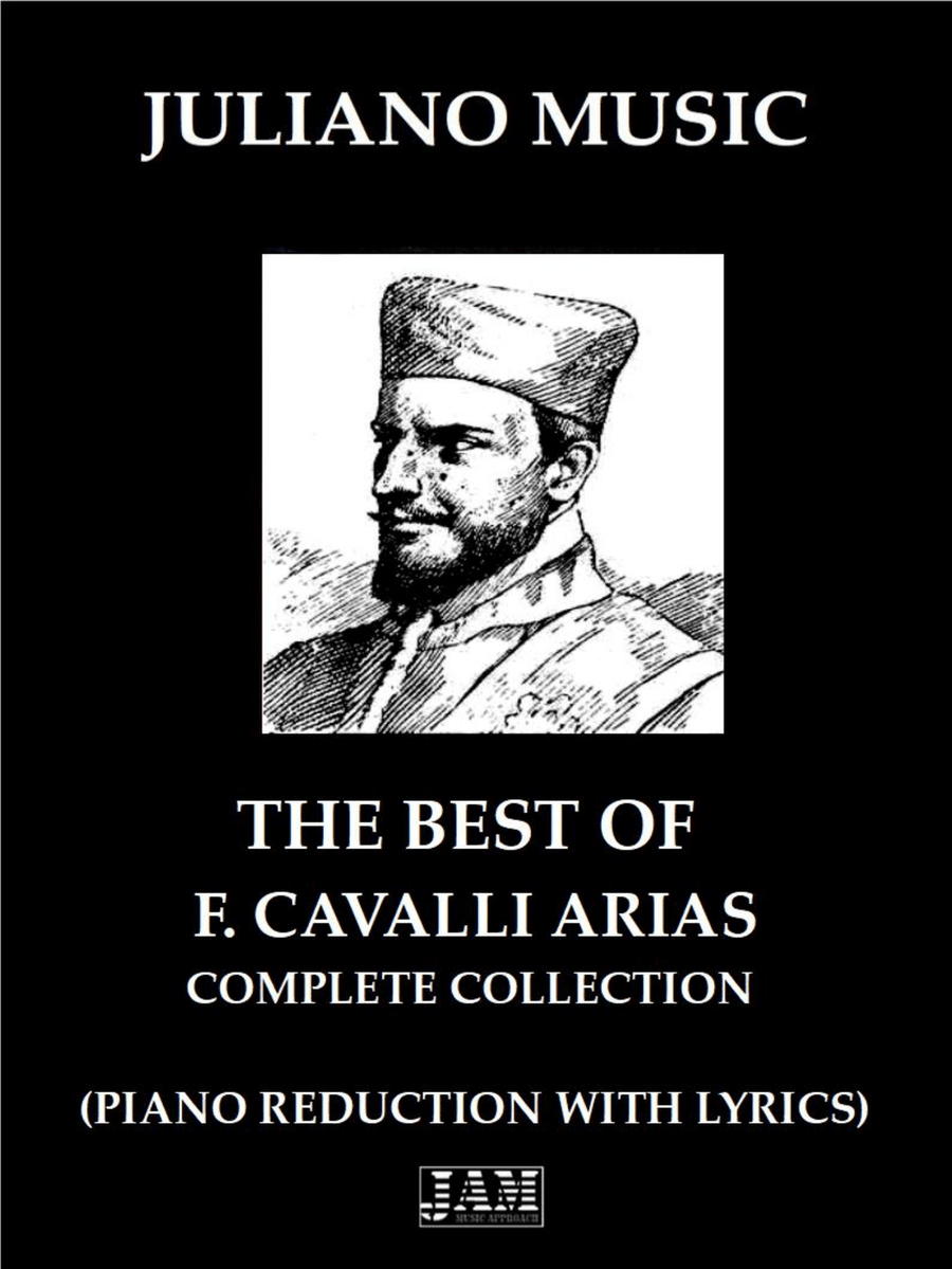 THE BEST OF FRANCESCO CAVALLI ARIAS - COMPLETE COLLECTION (PIANO REDUCTION WITH LYRICS) Voice Solo scores gallery preview page 1