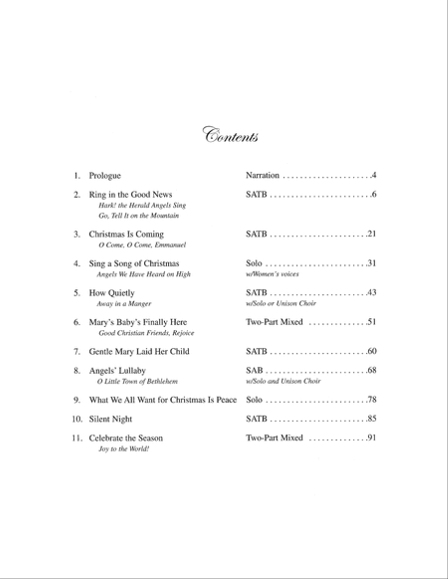 Celebrate the Season Celebrate the Season Handbell Choir scores gallery preview page 6