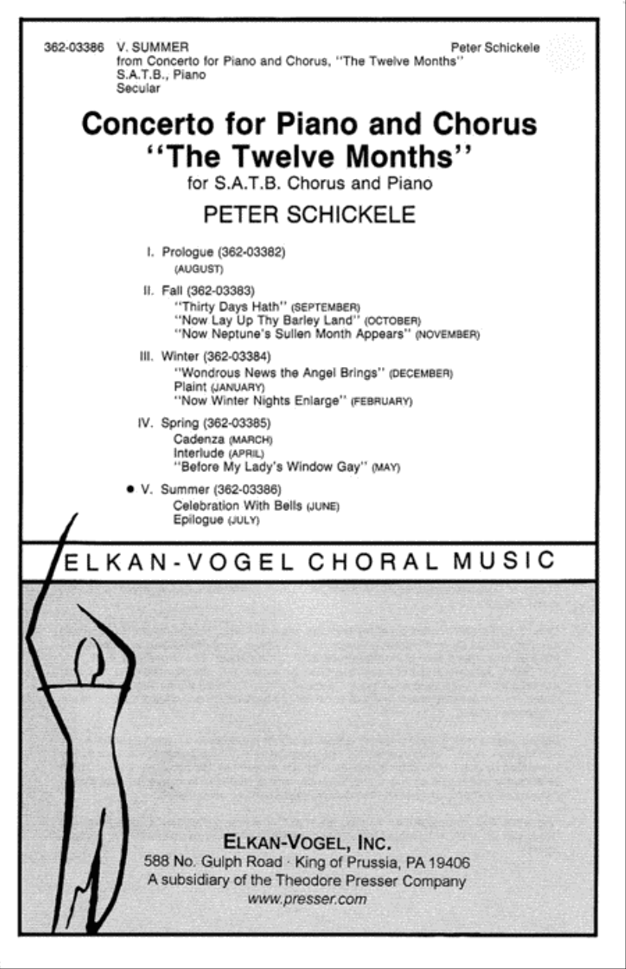 Concerto For Piano And Chorus 