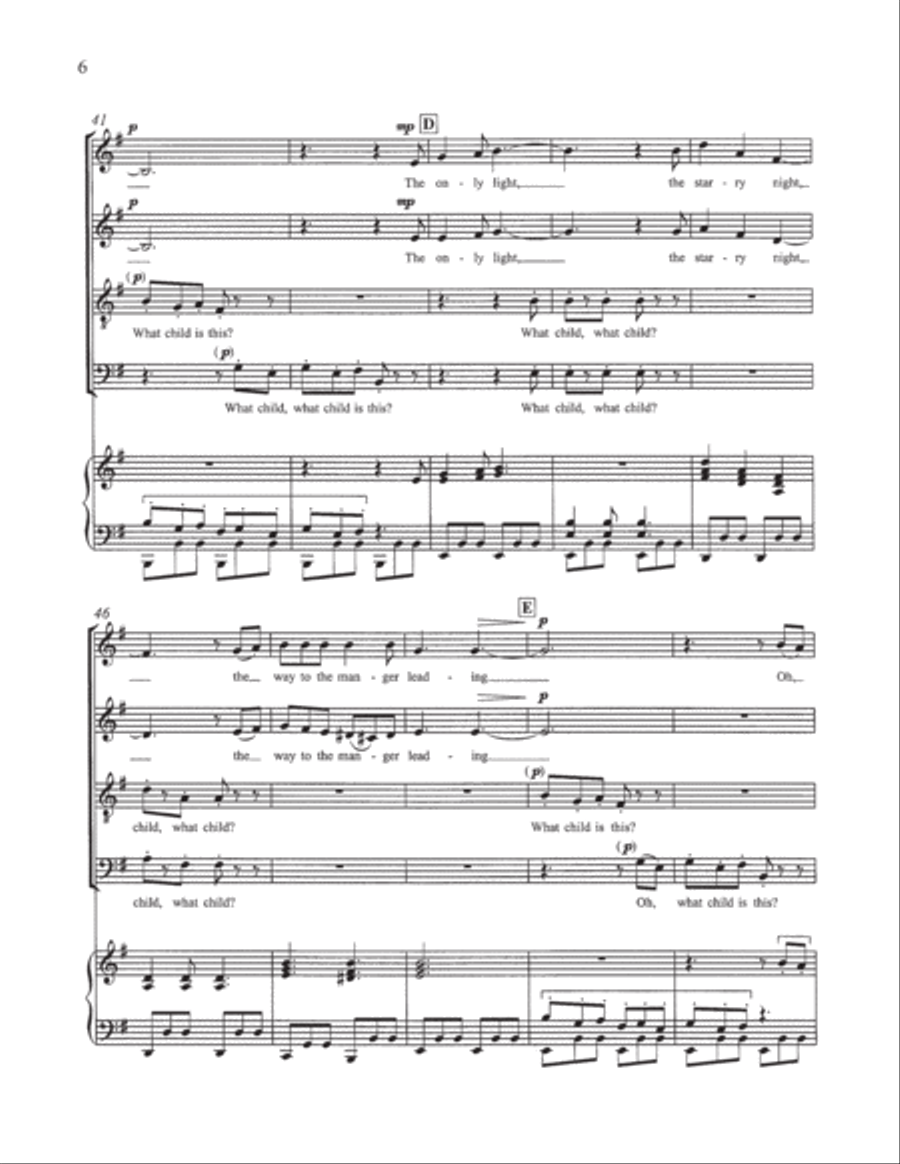 Rejoice! (SATB Version) 4-Part scores gallery preview page 6