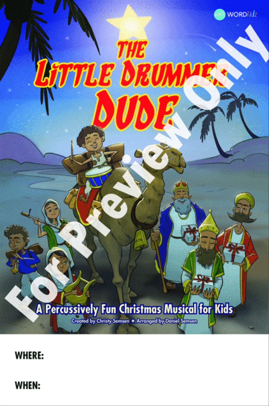 The Little Drummer Dude - Posters (12-pak) Choir scores gallery preview page 2