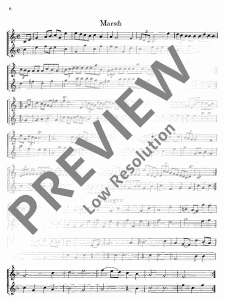 12 Pieces Alto Recorder scores gallery preview page 7