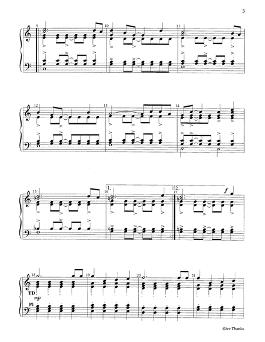 Give Thanks 3-Octaves scores gallery preview page 10