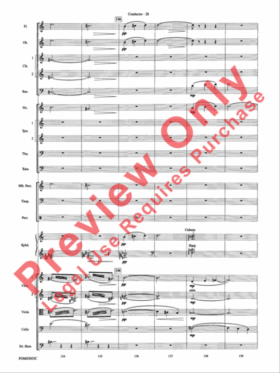 Harry Potter and the Chamber of Secrets, Themes from Full Orchestra scores gallery preview page 30