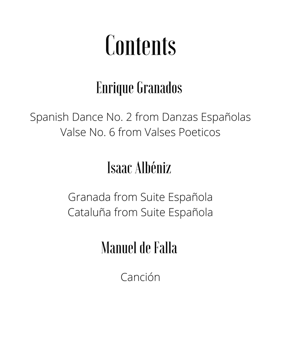 Spanish Melodies for Solo Guitar Acoustic Guitar scores gallery preview page 3