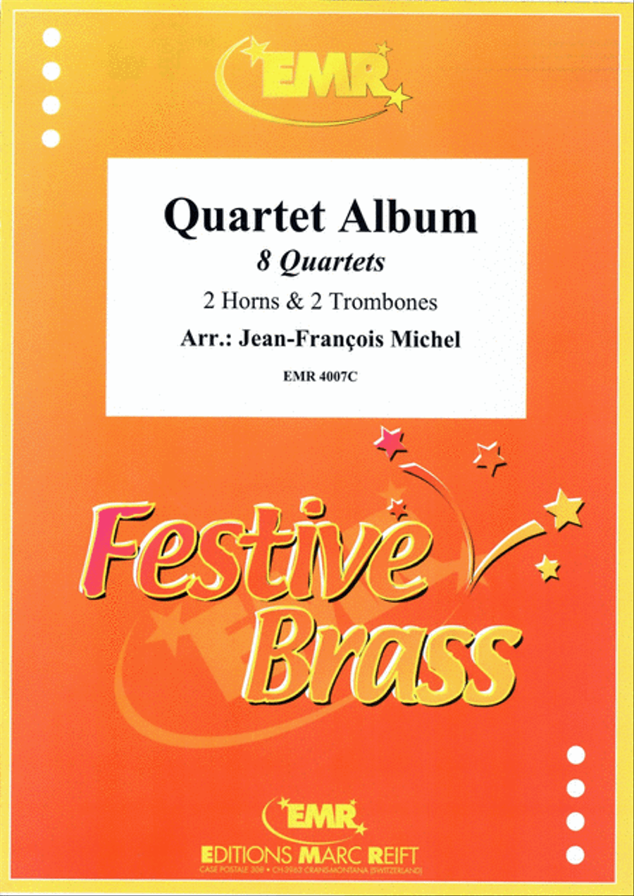 Quartet Album Brass Ensemble scores gallery preview page 1