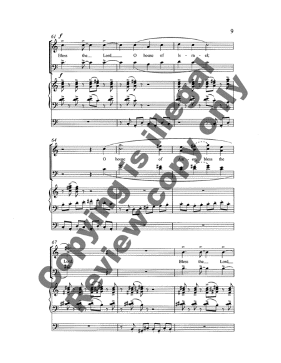 Laudate nomen Laudate nomen 4-Part scores gallery preview page 11